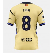 Barcelona Pedri Gonzalez #8 Bortatröja 2025-26 Korta ärmar